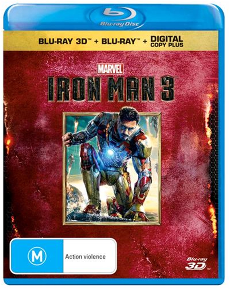 Iron Man 3  3D + 2D Blu-ray + Digital Copy/Product Detail/Movies on DVD, Blu-ray & 4K