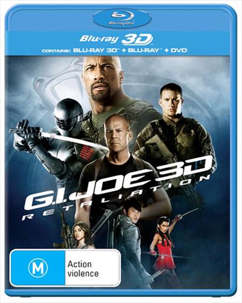 G.I. Joe - Retaliation  3D Blu-ray + 2D Blu-ray + DVD/Product Detail/Movies