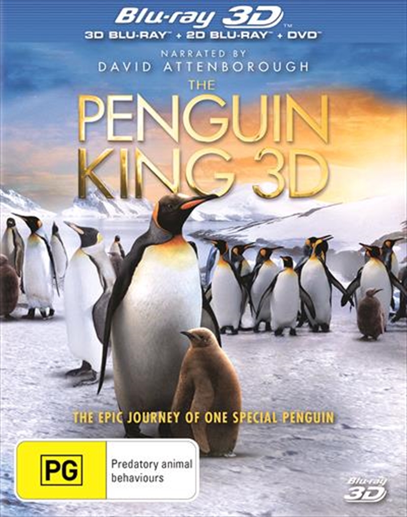 Penguin King  3D Blu-ray + 2D Blu-ray + DVD, The/Product Detail/Movies