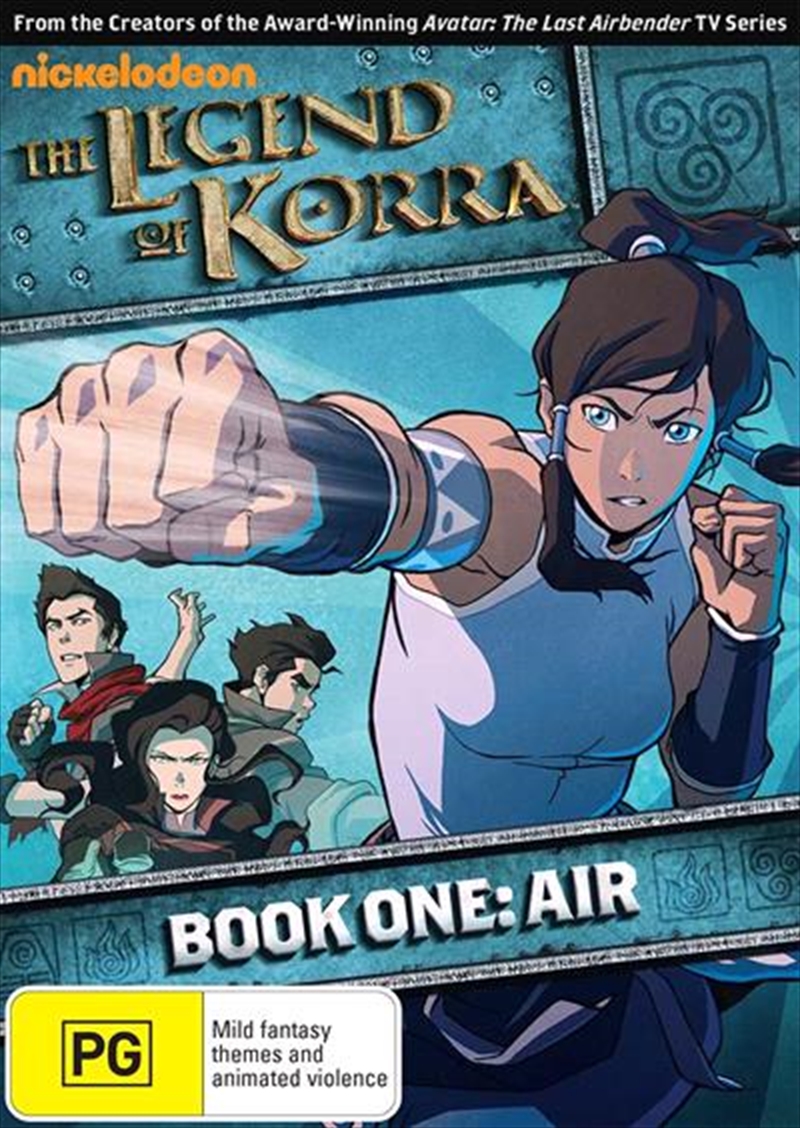 Legend Of Korra - Air - Book 1/Product Detail/Nickelodeon