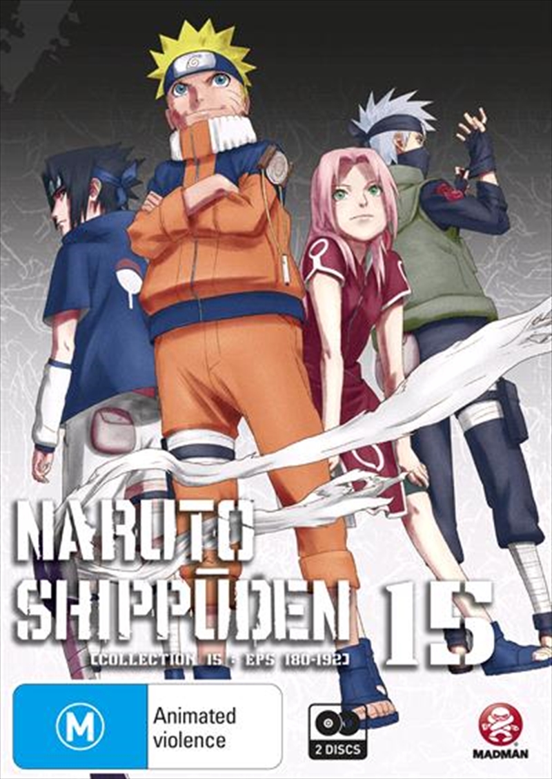 Naruto Shippuden - Collection 15 - Eps 180-192/Product Detail/Anime