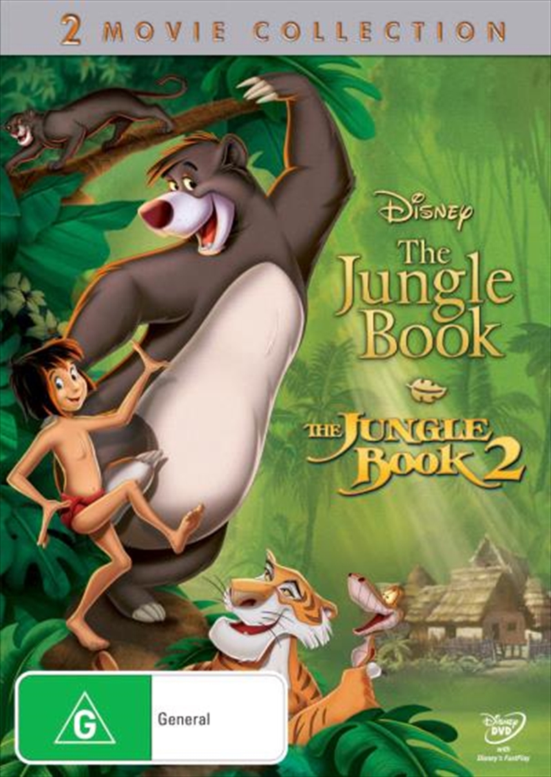 Jungle Book / The Jungle Book 2  Double Pack, The/Product Detail/Disney
