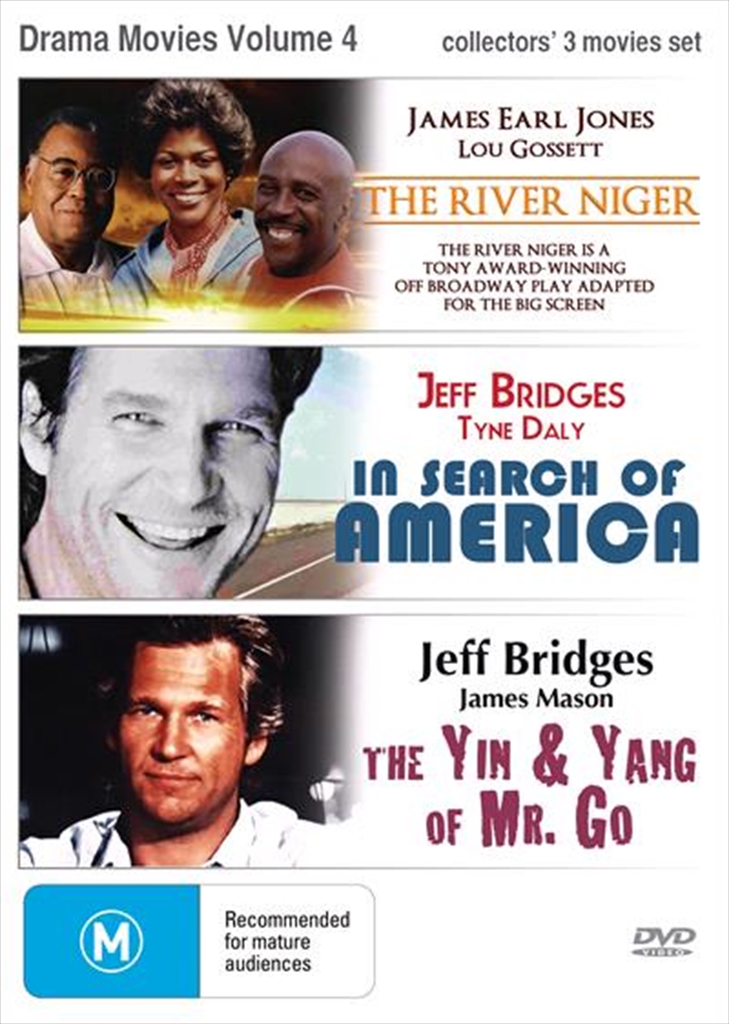Drama Movies - Vol 4  Triple Pack - The River Niger, In Search Of America, The Yin and Yang Of Mr./Product Detail/Drama