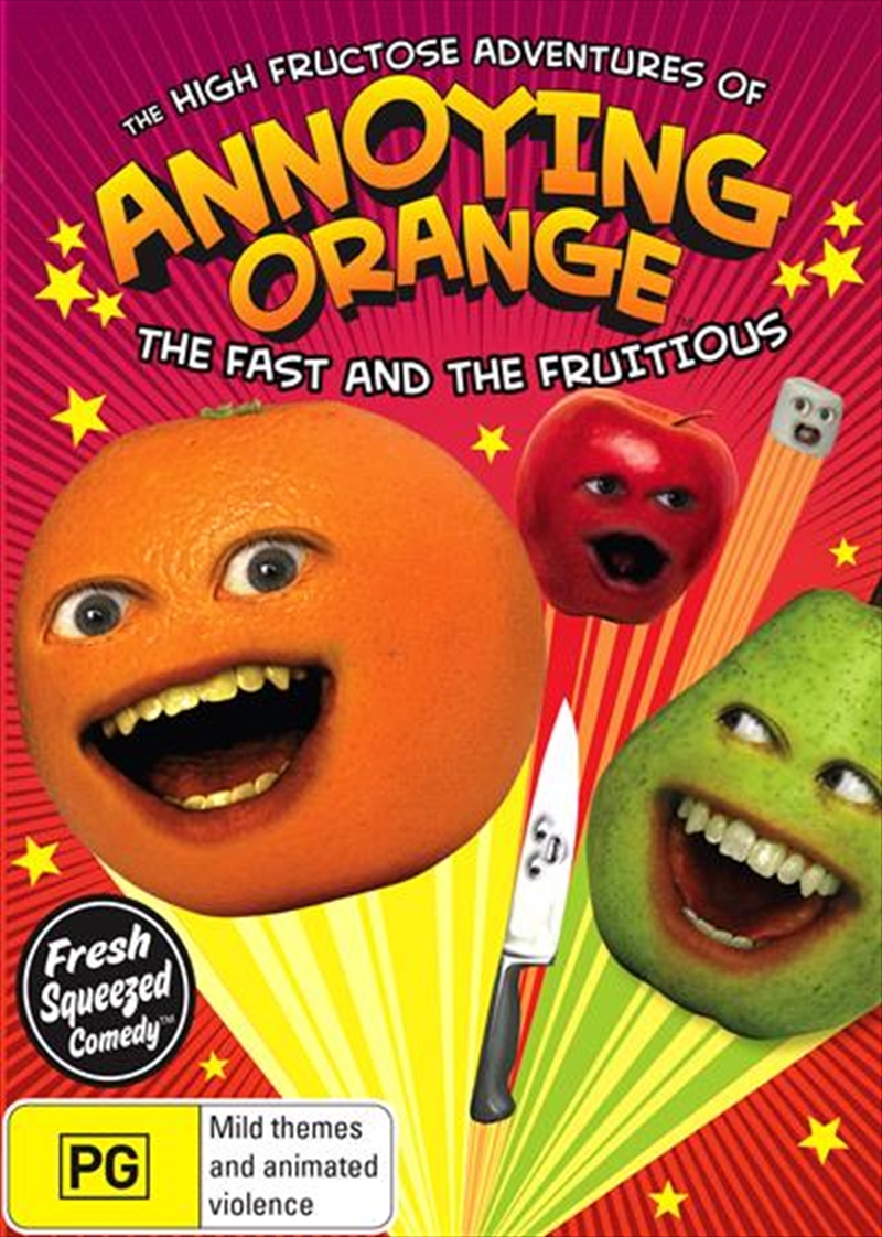 High Fructose Adventures Of Annoying Orange - The Fast and The Fruitious - Vol 3, The/Product Detail/Animated