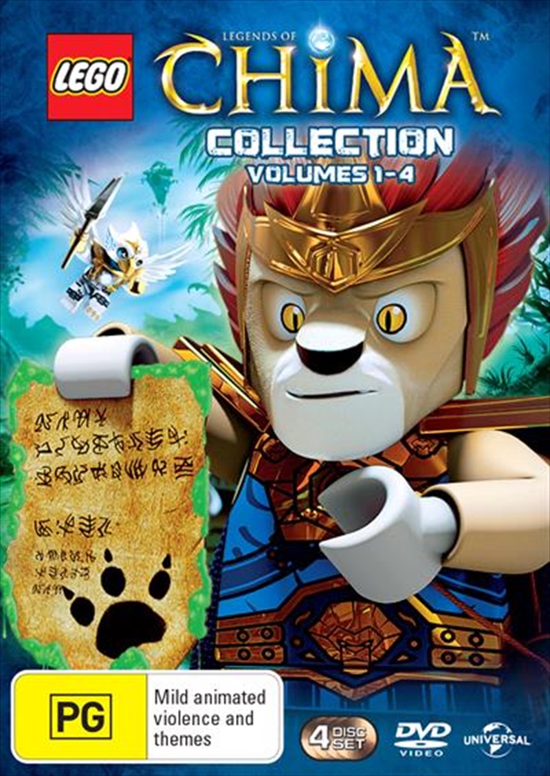 LEGO - Legends Of Chima - Vol 1-4  Quadruple Pack/Product Detail/Animated