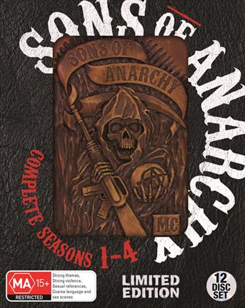 Sons Of Anarchy - Season 1-4 - Limited Edition  Boxset - Carved Cigar Box/Product Detail/Drama