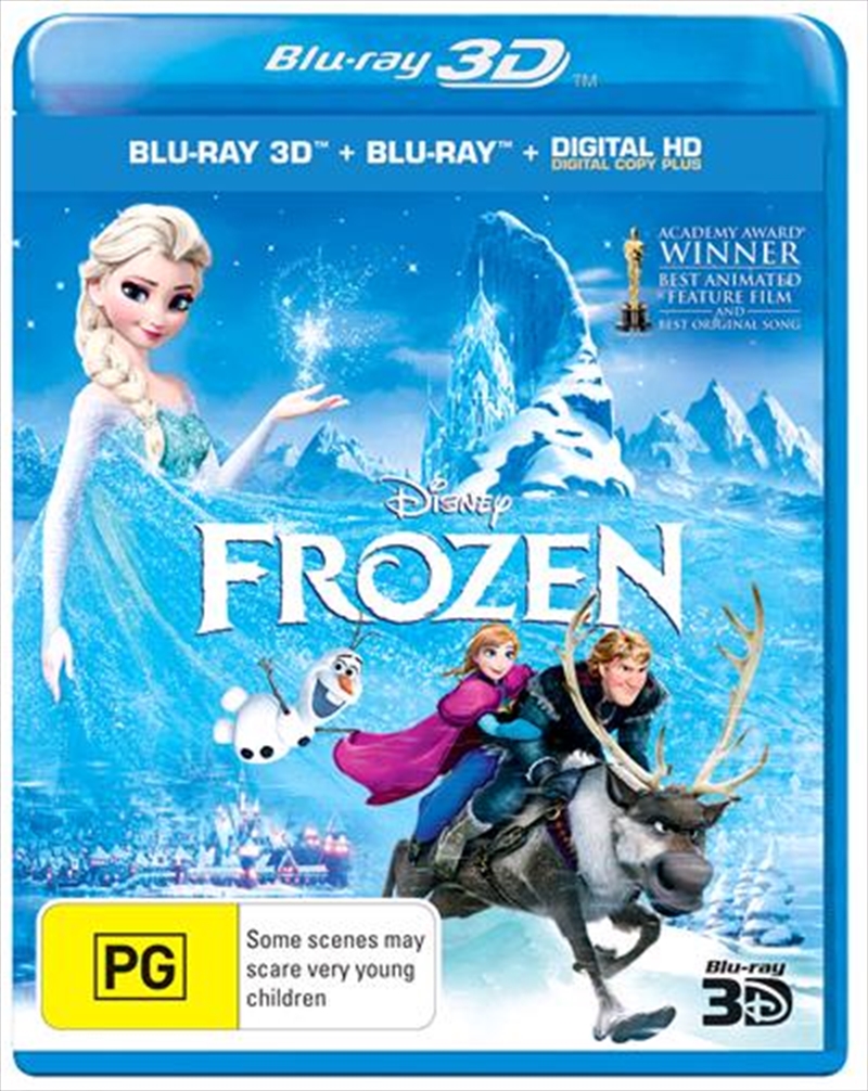 Frozen  3D + 2D Blu-ray + Digital Copy/Product Detail/Movies