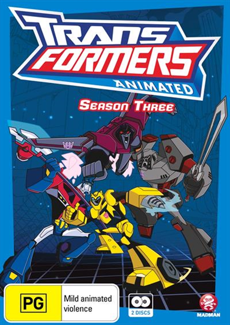 Buy Transformers Animated Season 3 Collection DVD Online Sanity