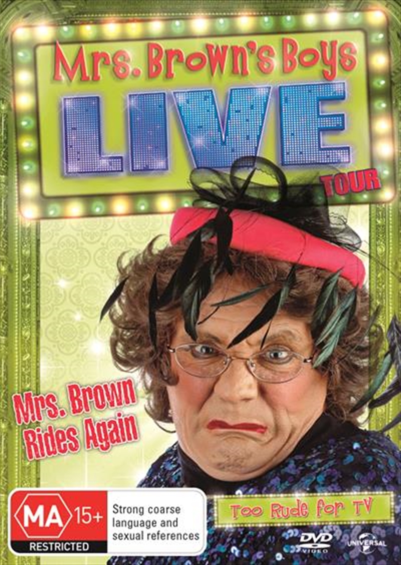 Mrs Brown Rides Again - Live Tour | DVD