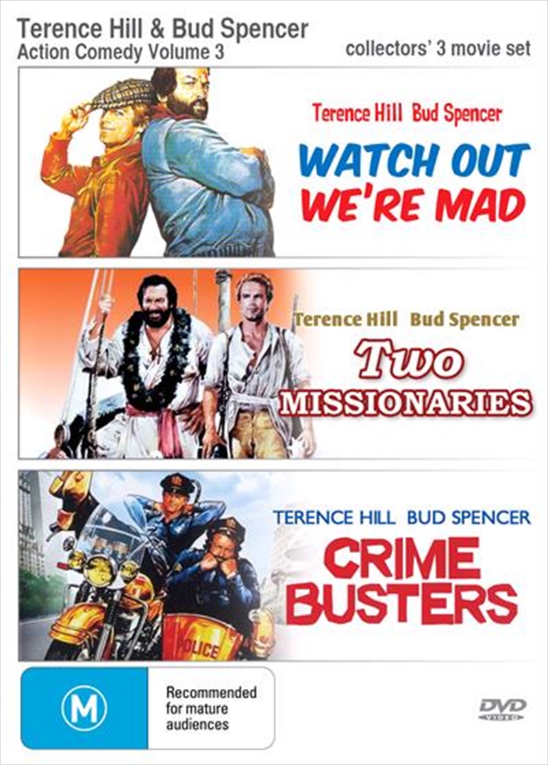 Terrence Hill and Bud Spencer Action Comedy - Vol 3  Triple Pack/Product Detail/Comedy