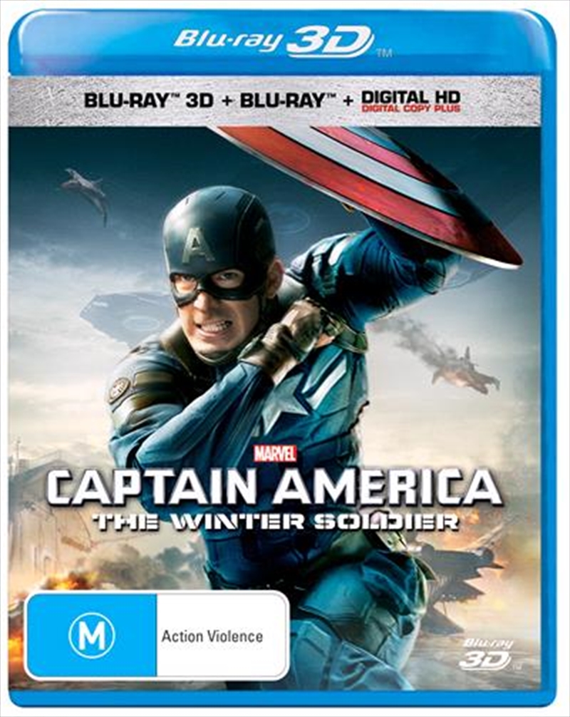 Captain America - The Winter Soldier  3D + 2D Blu-ray + Digital Copy/Product Detail/Movies