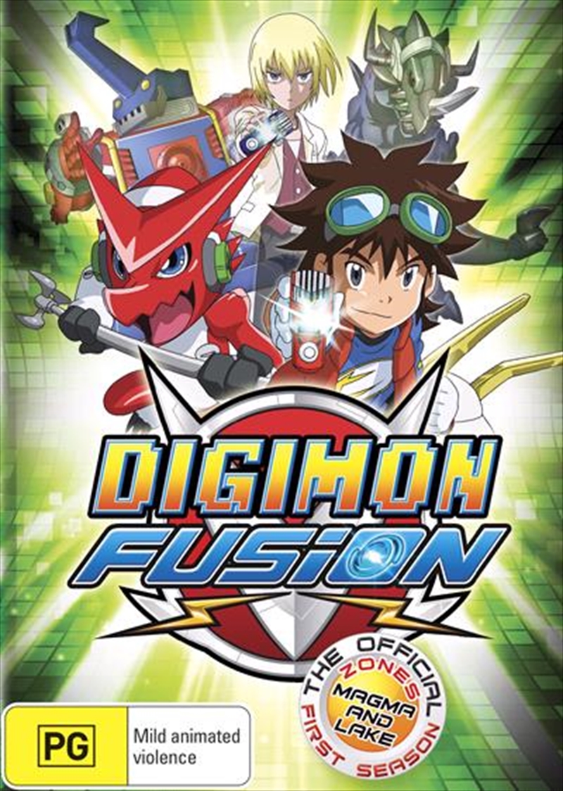 Digimon Fusion - Magma and Lake Zone - Season 1 - Eps 7-11/Product Detail/Animated