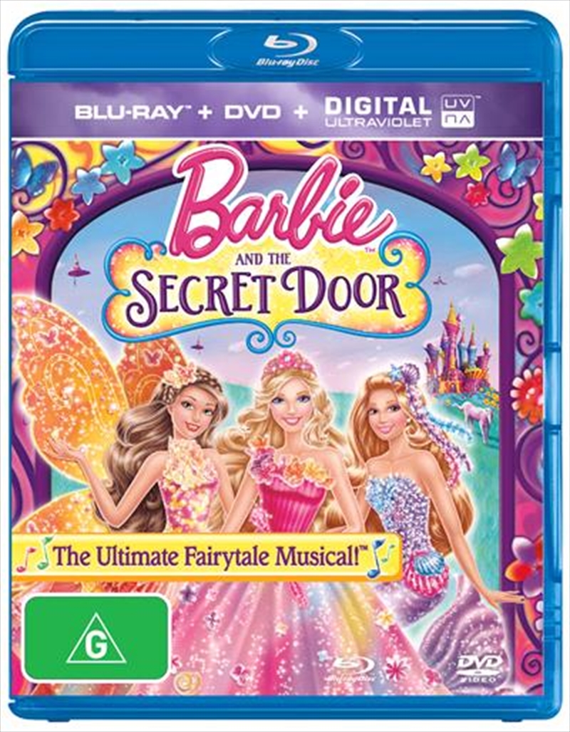 Barbie And The Secret Door  Blu-ray + DVD + UV/Product Detail/Animated