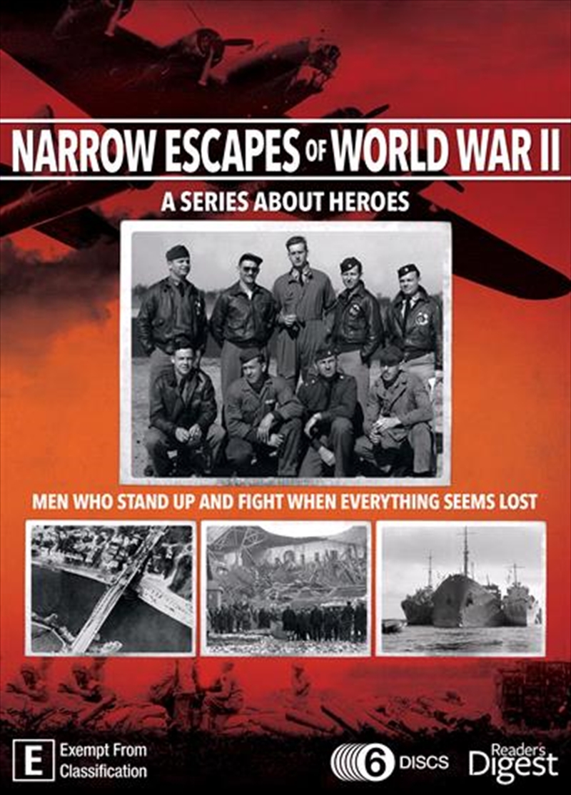 Narrow Escapes Of World War II/Product Detail/Documentary