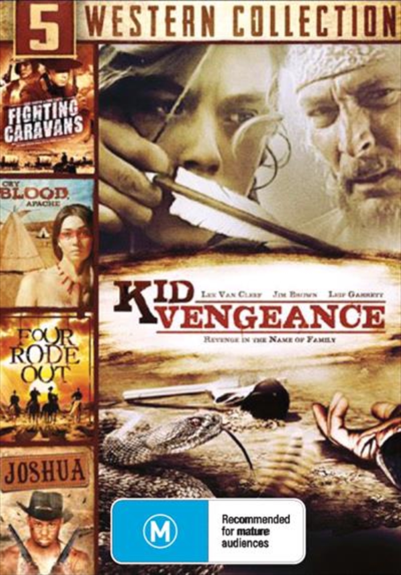 Western Collection - Kid Vengeance / Fighting Caravans / Cry Blood Apache / Four Rode Out / Joshua/Product Detail/Western