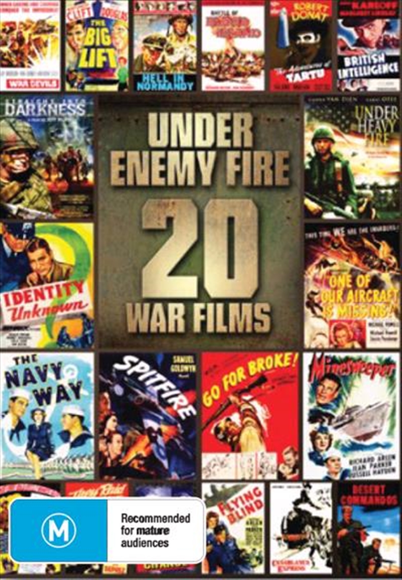 Under Enemy Fire - 20 War Films/Product Detail/War