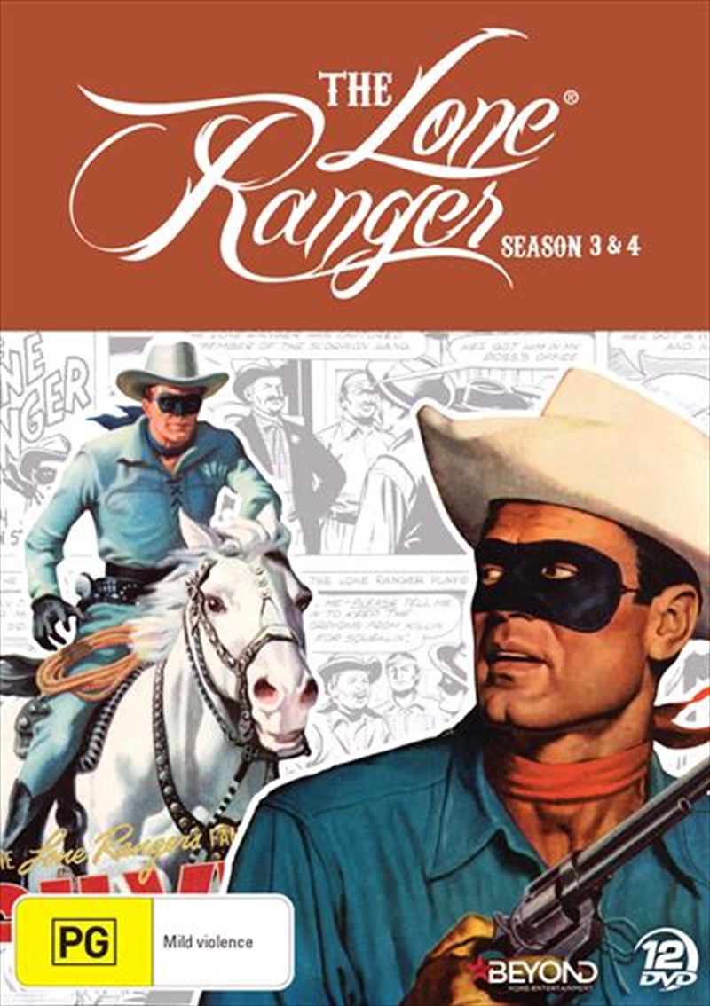 Lone Ranger - Season 3-4 | Boxset Adventure, DVD | Sanity