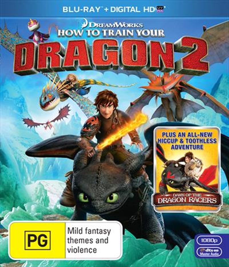 How To Train Your Dragon 2  Blu-ray + UV/Product Detail/Animated