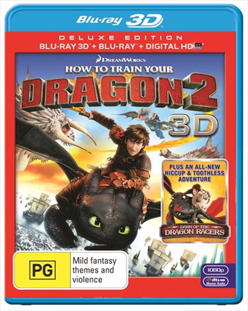 How To Train Your Dragon 2 - Deluxe Edition  3D + 2D Blu-ray + UV/Product Detail/Movies