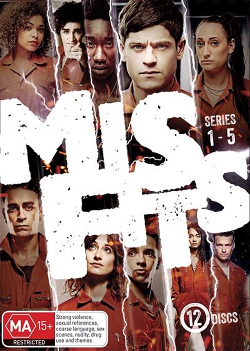 Misfits - Series 1-5 | Boxset | DVD