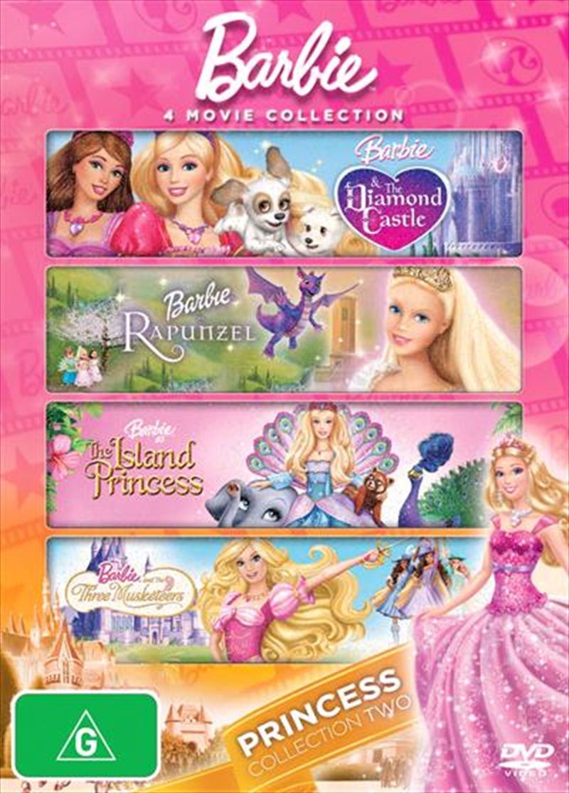 Barbie Princess - Barbie and The Three Musketeers / Barbie And The Diamond Castle / Barbie As Rapunz/Product Detail/Animated