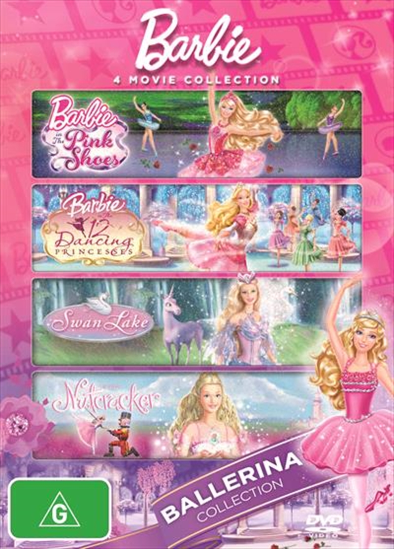 Barbie Ballerina Collection - Barbie In The Nutcracker / Barbie In The Pink Shoes / Barbie Of Swan L/Product Detail/Animated