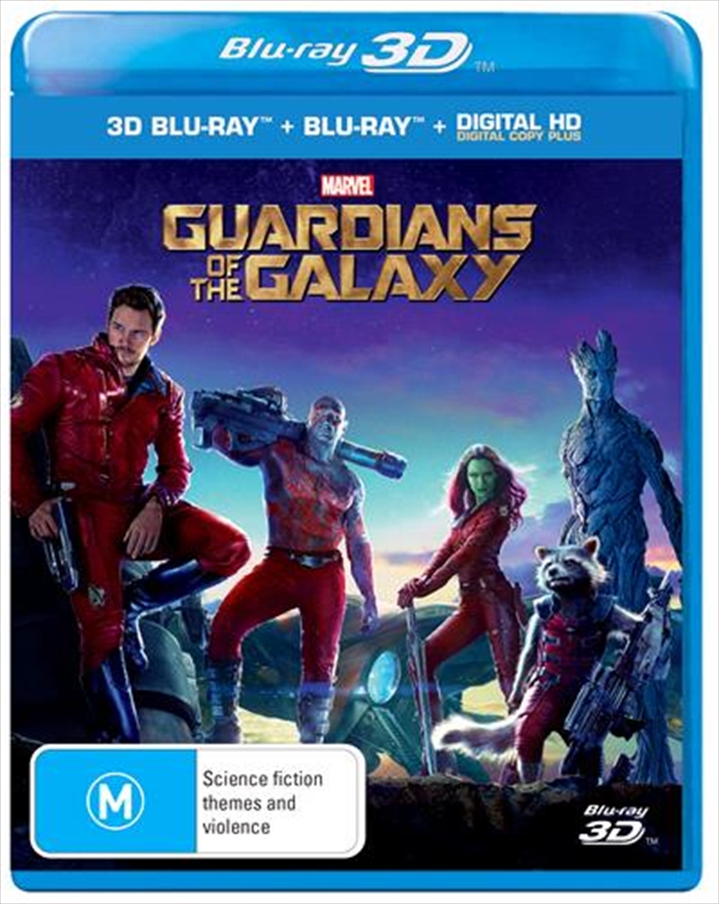 Guardians Of The Galaxy  3D + 2D Blu-ray + Digital Copy/Product Detail/Movies