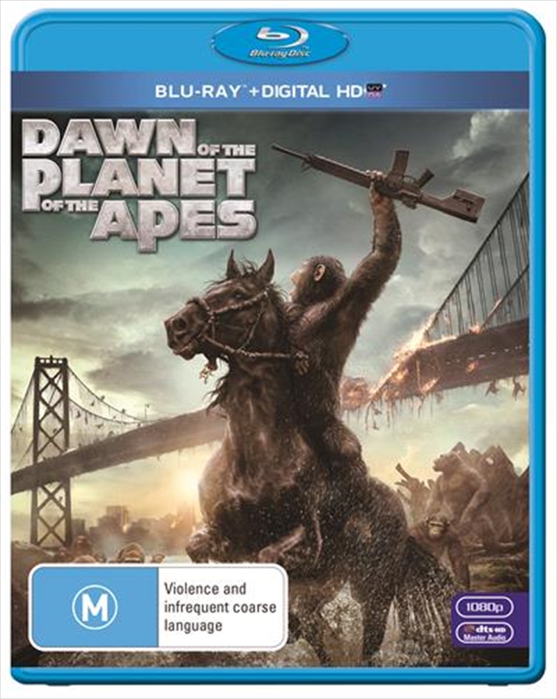 Dawn Of The Planet Of The Apes  Blu-ray + UV/Product Detail/Action