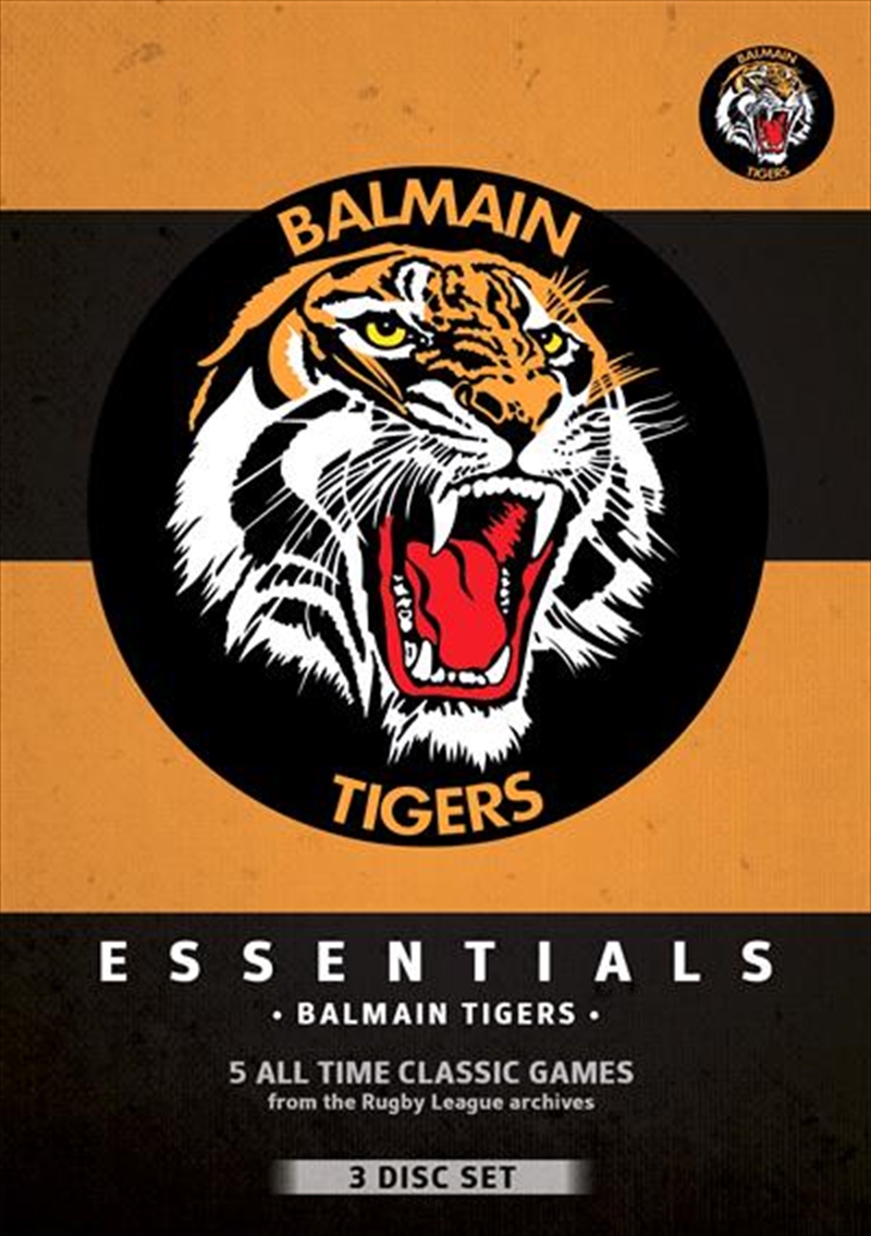 NRL - Essentials - Balmain Tigers/Product Detail/Sport