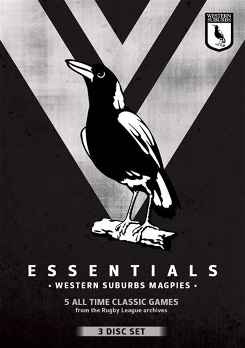 NRL - Essentials - Western Suburbs Magpies/Product Detail/Sport