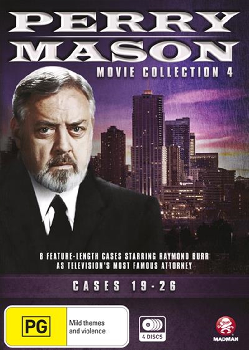 Perry Mason - Movie - Collection 4 - Cases 19-26/Product Detail/Drama