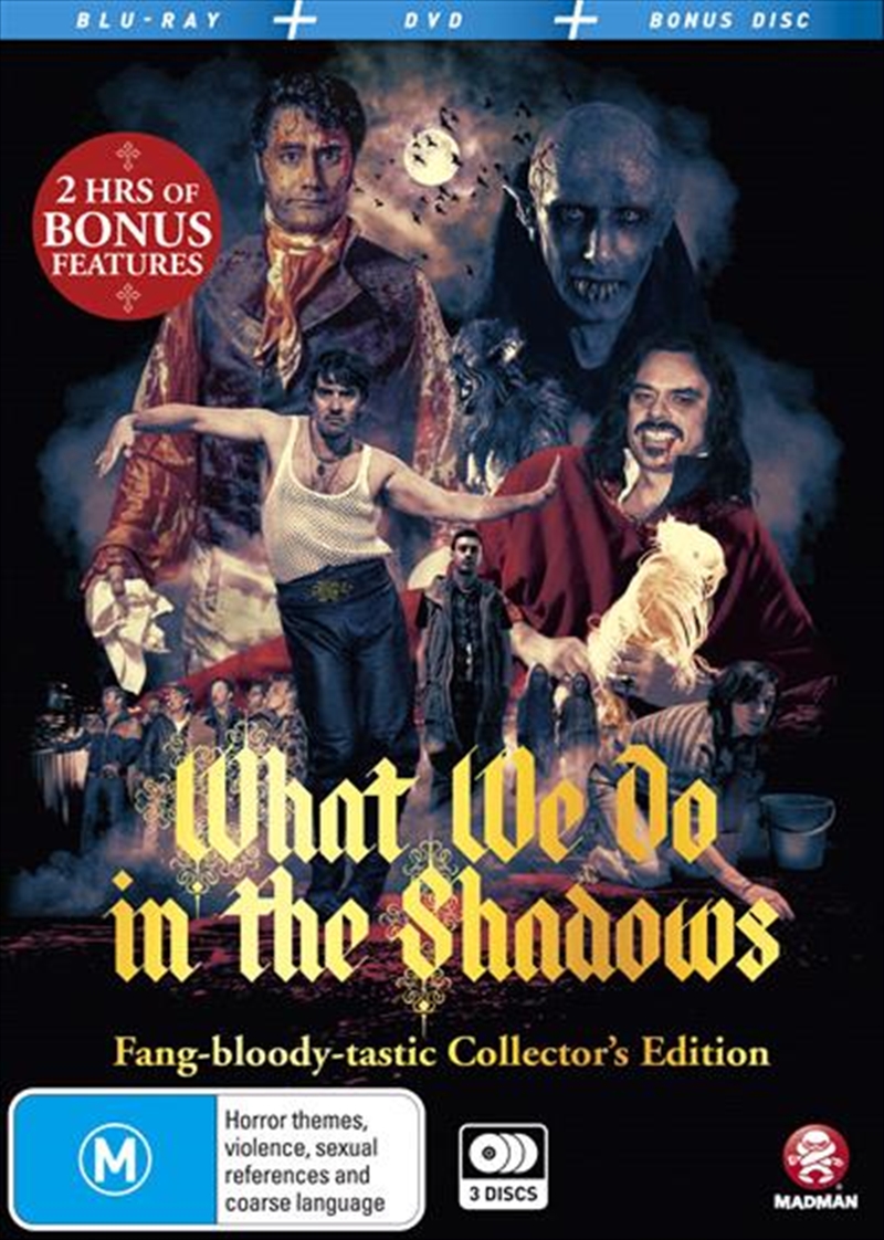 What We Do In The Shadows  Blu-ray + DVD - Fang-Bloody-Tastic Collector's Edition/Product Detail/Comedy