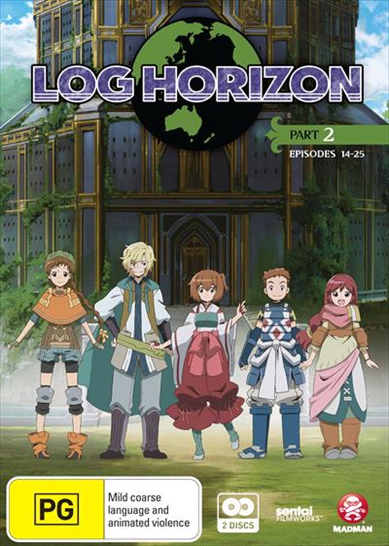 Buy Log Horizon Part Eps 14-25 on DVD Sanity