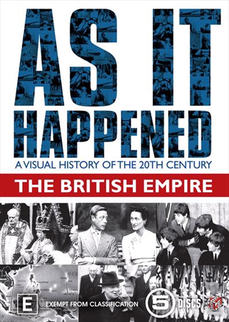 As It Happened - The Britsh Empire/Product Detail/Documentary