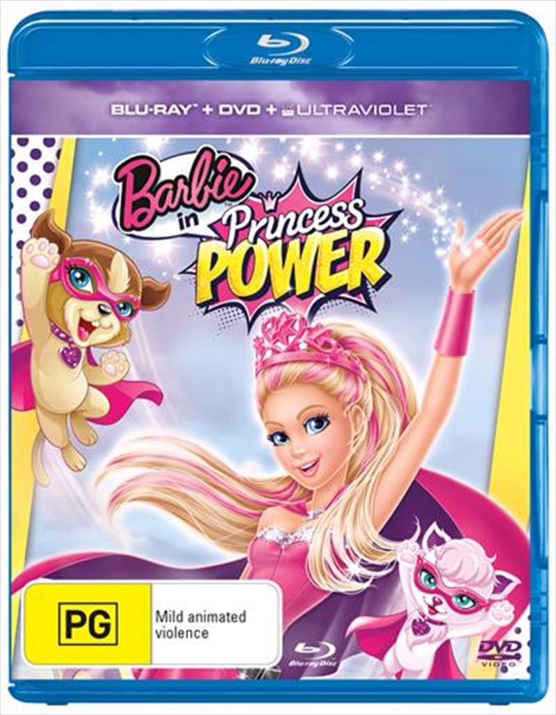 Barbie In Princess Power  Blu-ray + DVD + UV/Product Detail/Animated