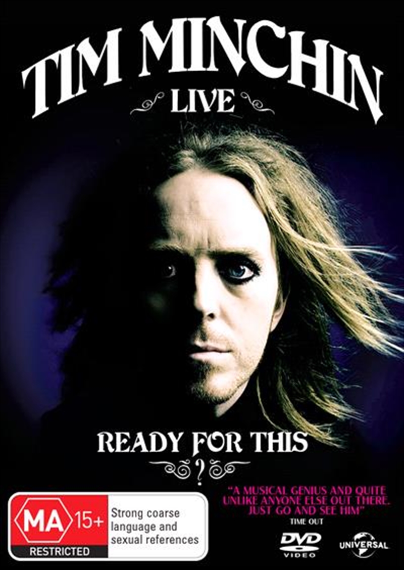 Tim Minchin - Ready for This?/Product Detail/Standup Comedy