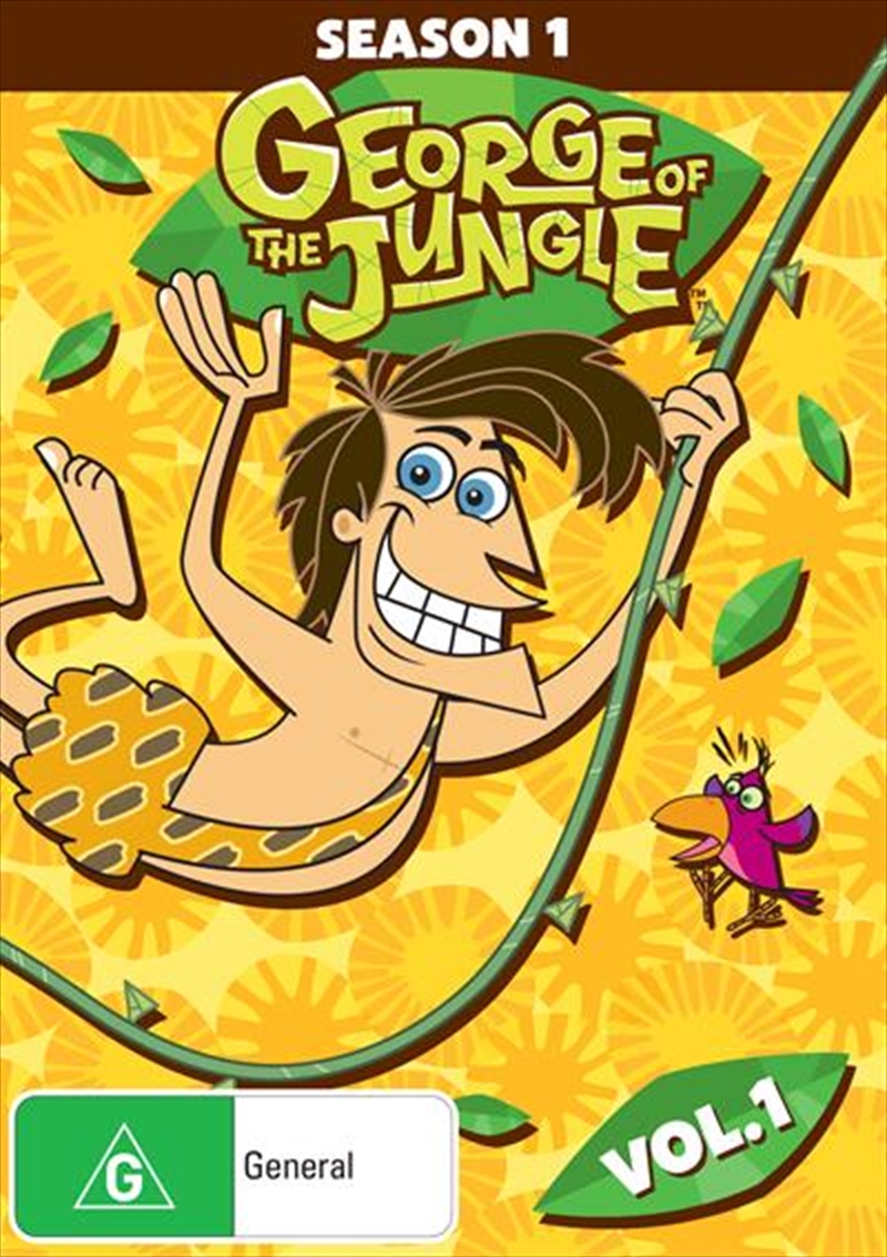 George Of The Jungle - Season 1 - Vol 1 Animated, DVD | Sanity