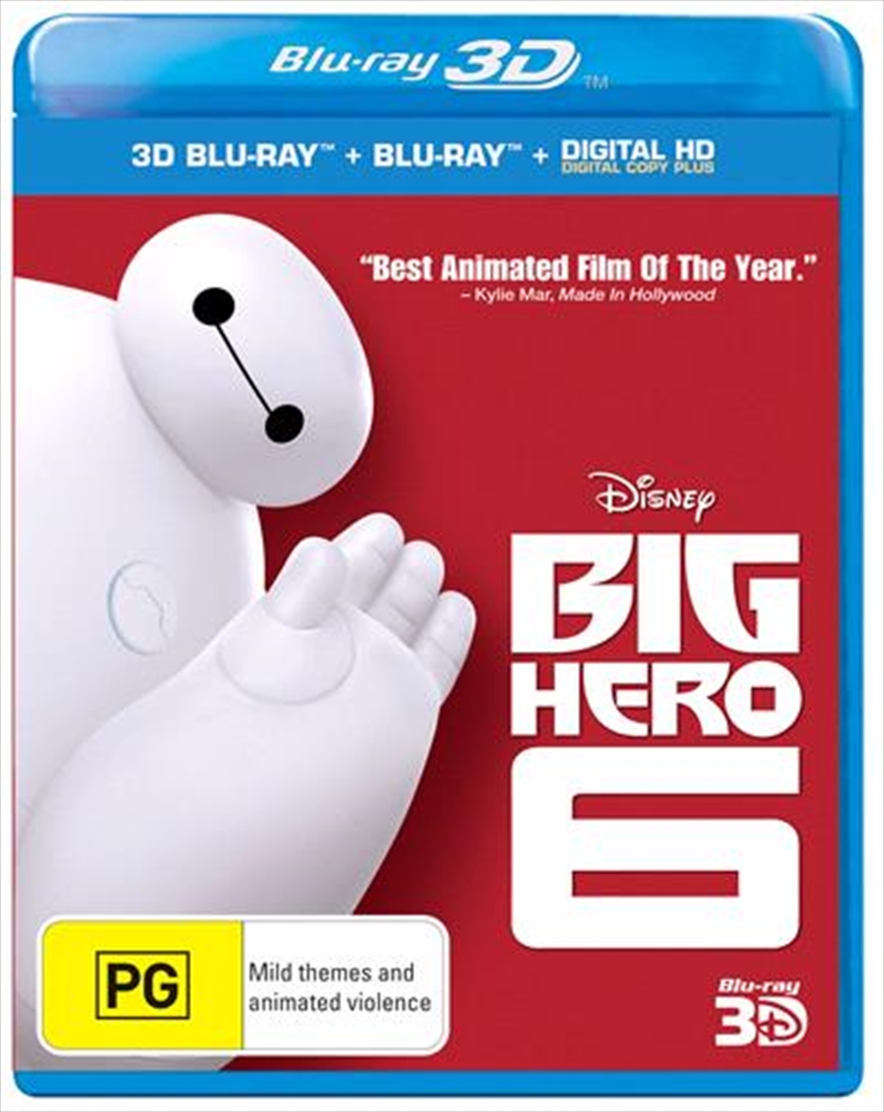 Big Hero 6  3D + 2D Blu-ray + Digital Copy/Product Detail/Movies