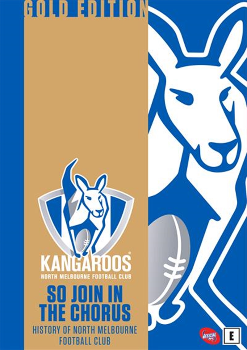 AFL - So Join In The Chorus - History Of North Melbourne Gold Edition/Product Detail/Sport
