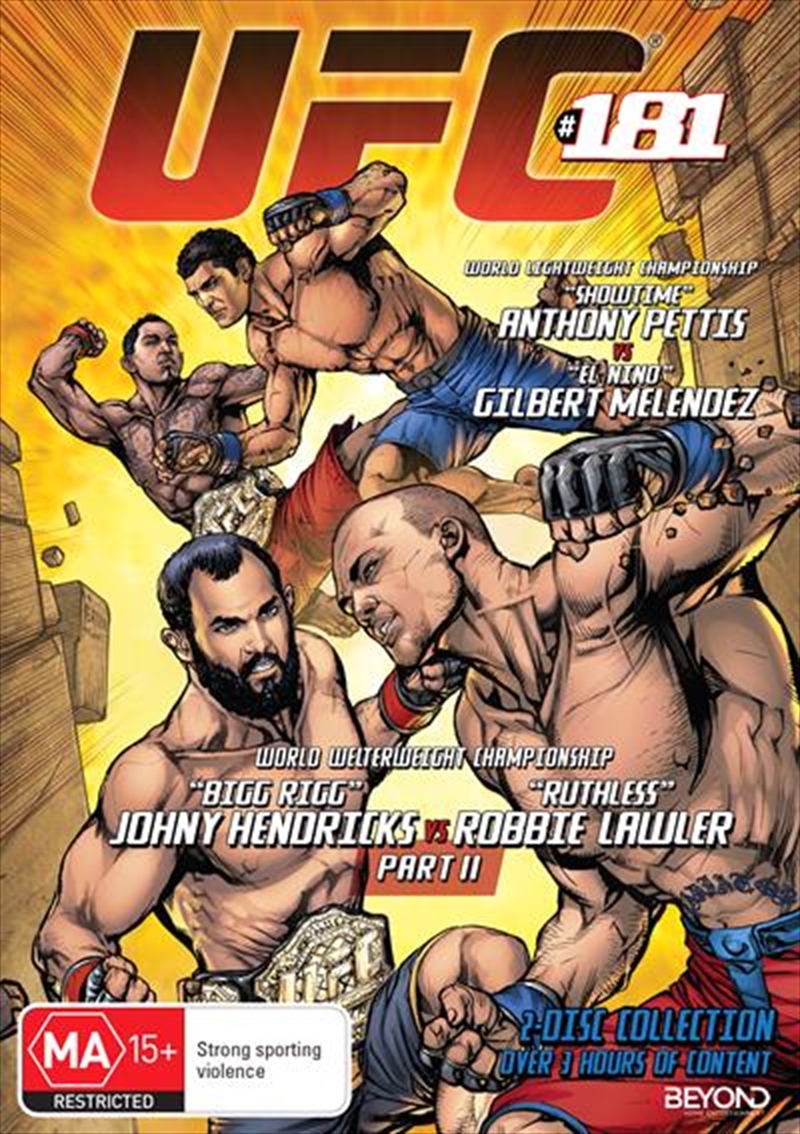 UFC #181 - Hendricks Vs Lawler/Product Detail/Sport
