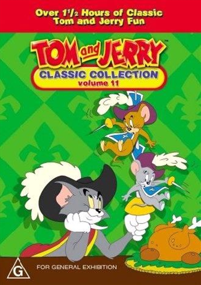 Tom And Jerry Classic Collection Vol 11 Animated Dvd Sanity