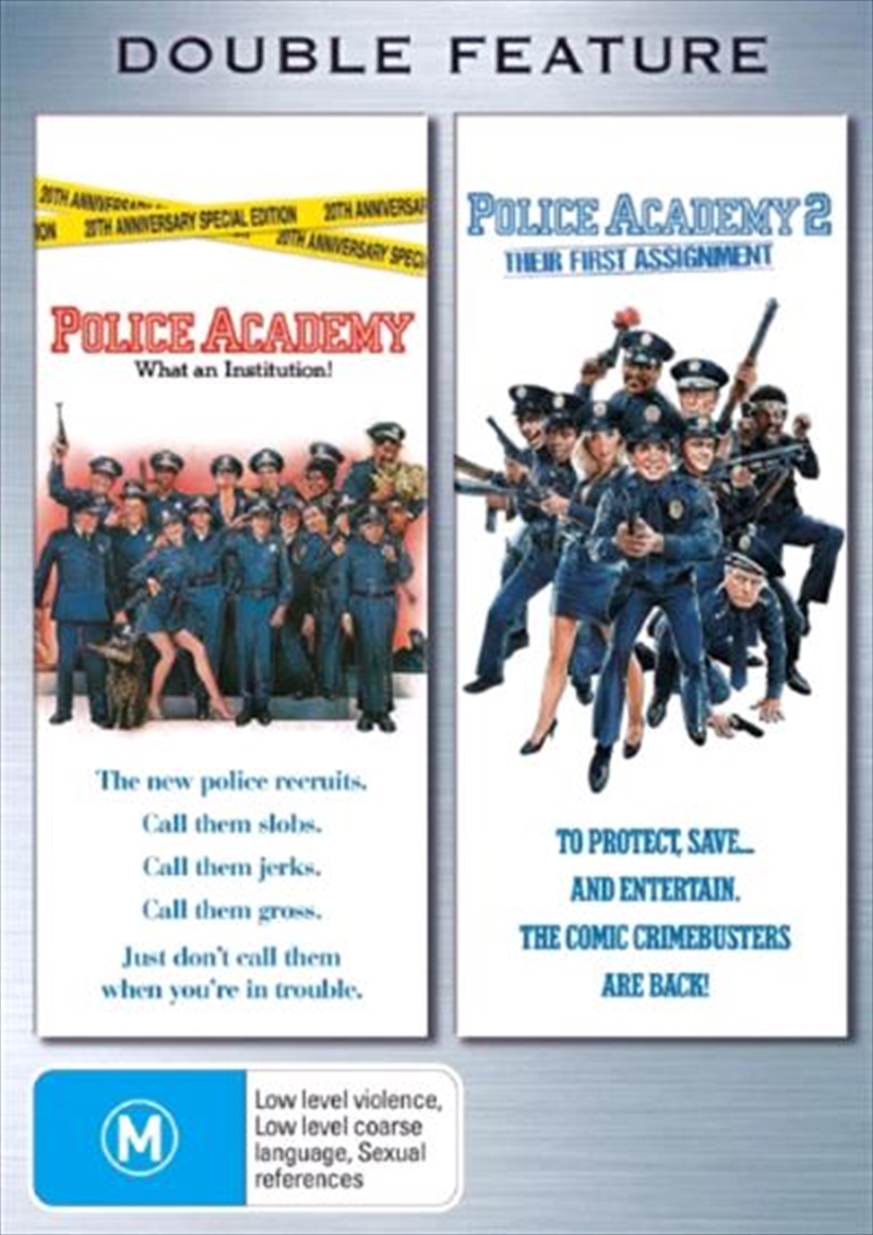 Police Academy 01 and 02 Double Pack/Product Detail/Comedy