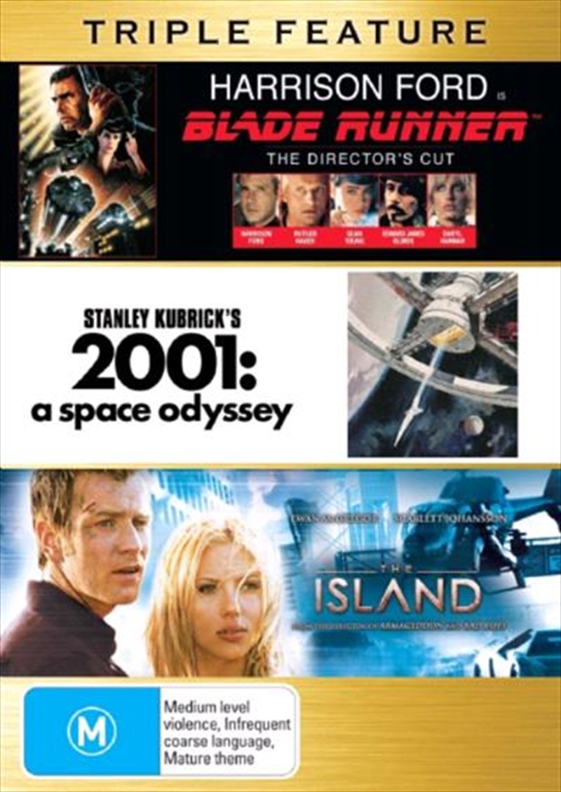2001 - A Space Odyssey  / Blade Runner - The Director's Cut  / Island, The/Product Detail/Sci-Fi
