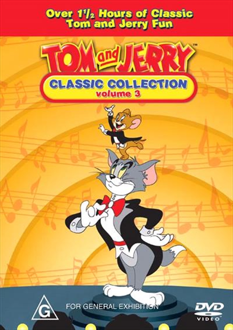 Buy Tom And Jerry Classic Collection Vol 3 On DVD On Sale Now With 