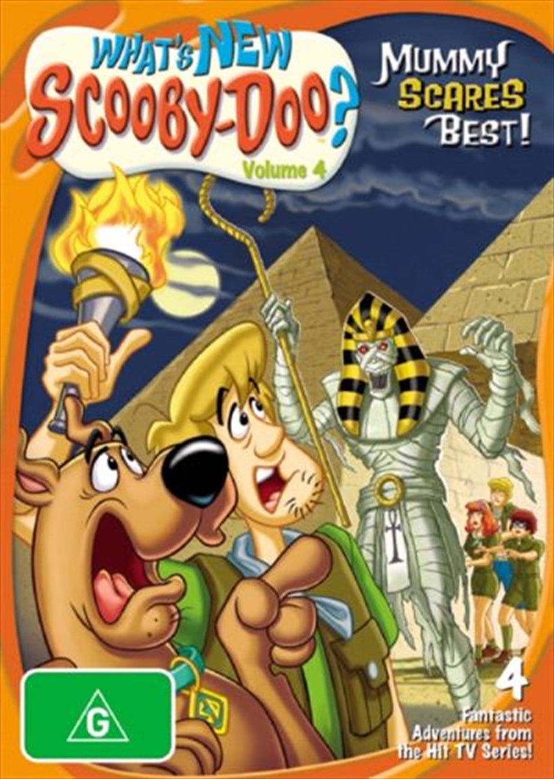 Vol 4 Mummy Scares Best,latest What's New Scooby Doo? 