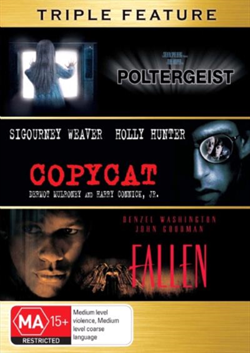Supernatural Thrillers Essential Triple Pack - Poltergeist, The / Copycat / Fallen/Product Detail/Thriller