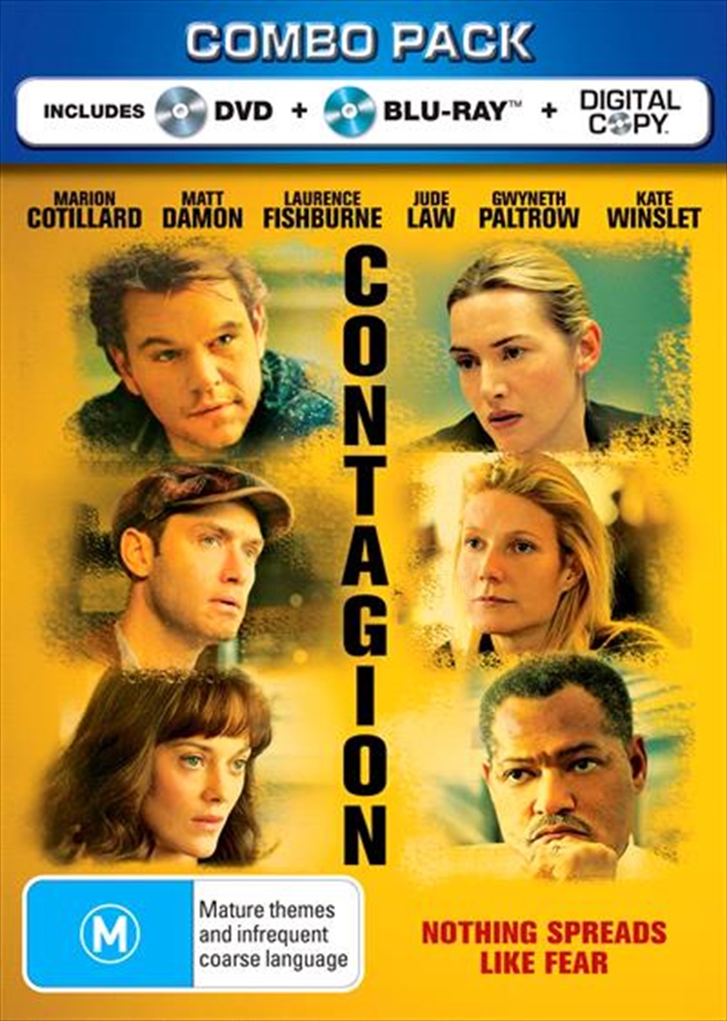 Contagion  Blu-ray + DVD + Digital Copy/Product Detail/Thriller