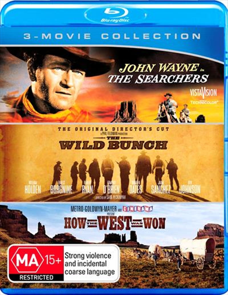 Searchers / The Wild Bunch / How The West Was Won  Triple Pack, The/Product Detail/Western