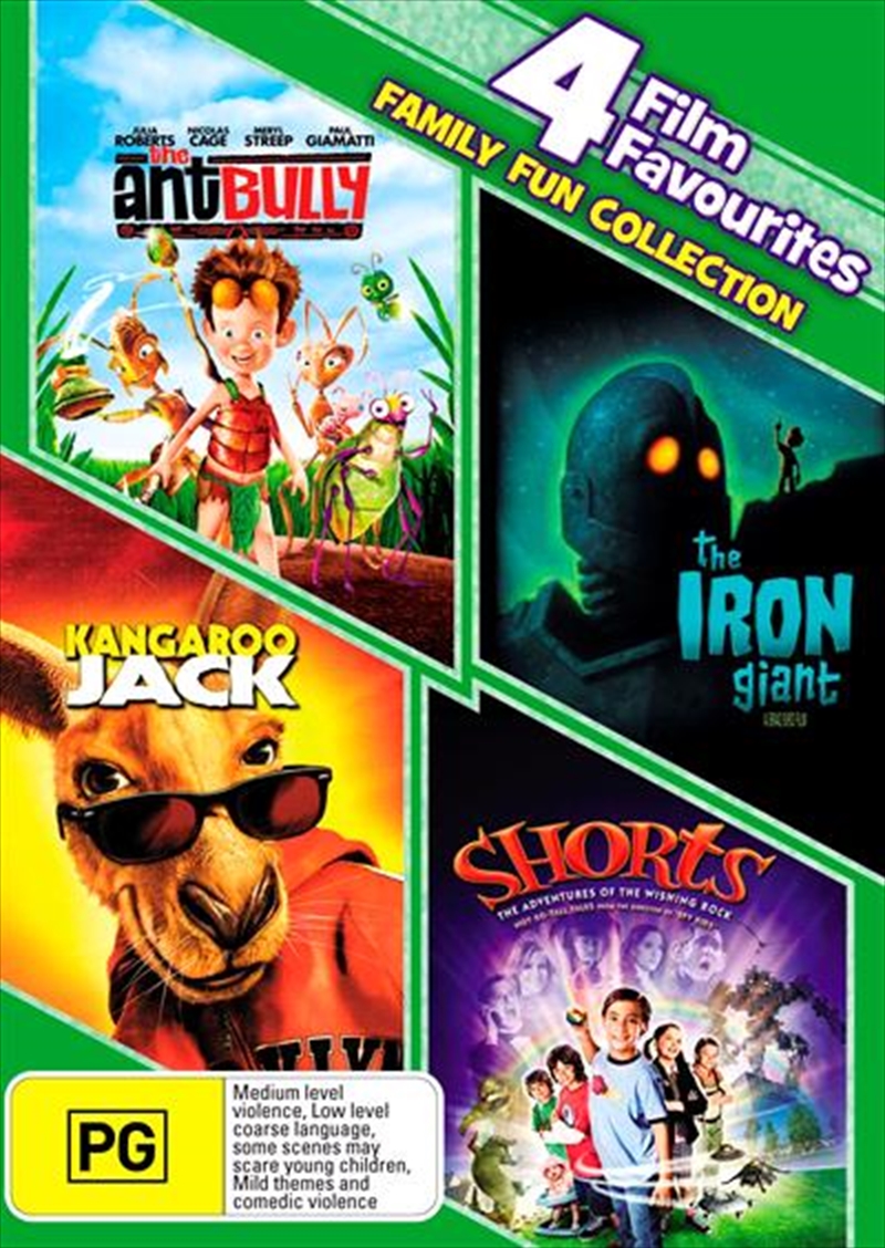 Ant Bully / Iron Giant / Kangaroo Jack / Shorts  4 Film Favorites - Family Fun, The/Product Detail/Drama