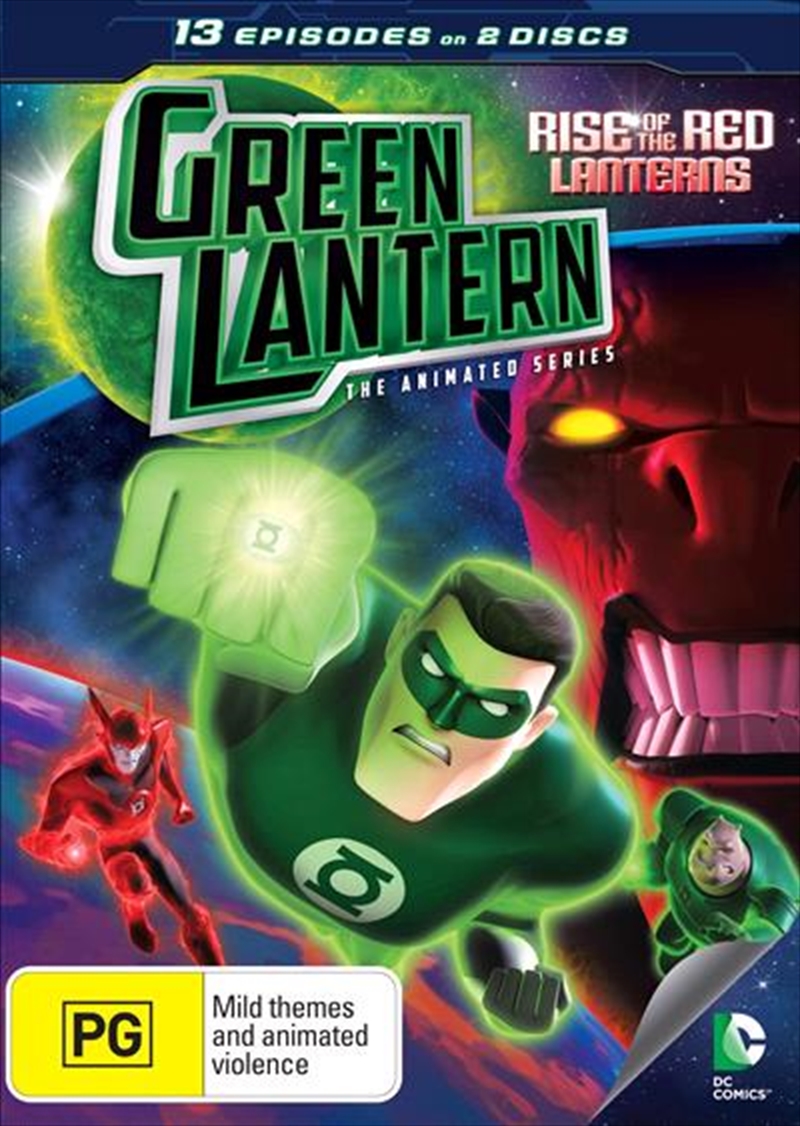 Green Lantern - The Animated Series - Rise Of Red Lanterns - Season 1 - Part 1/Product Detail/Animated